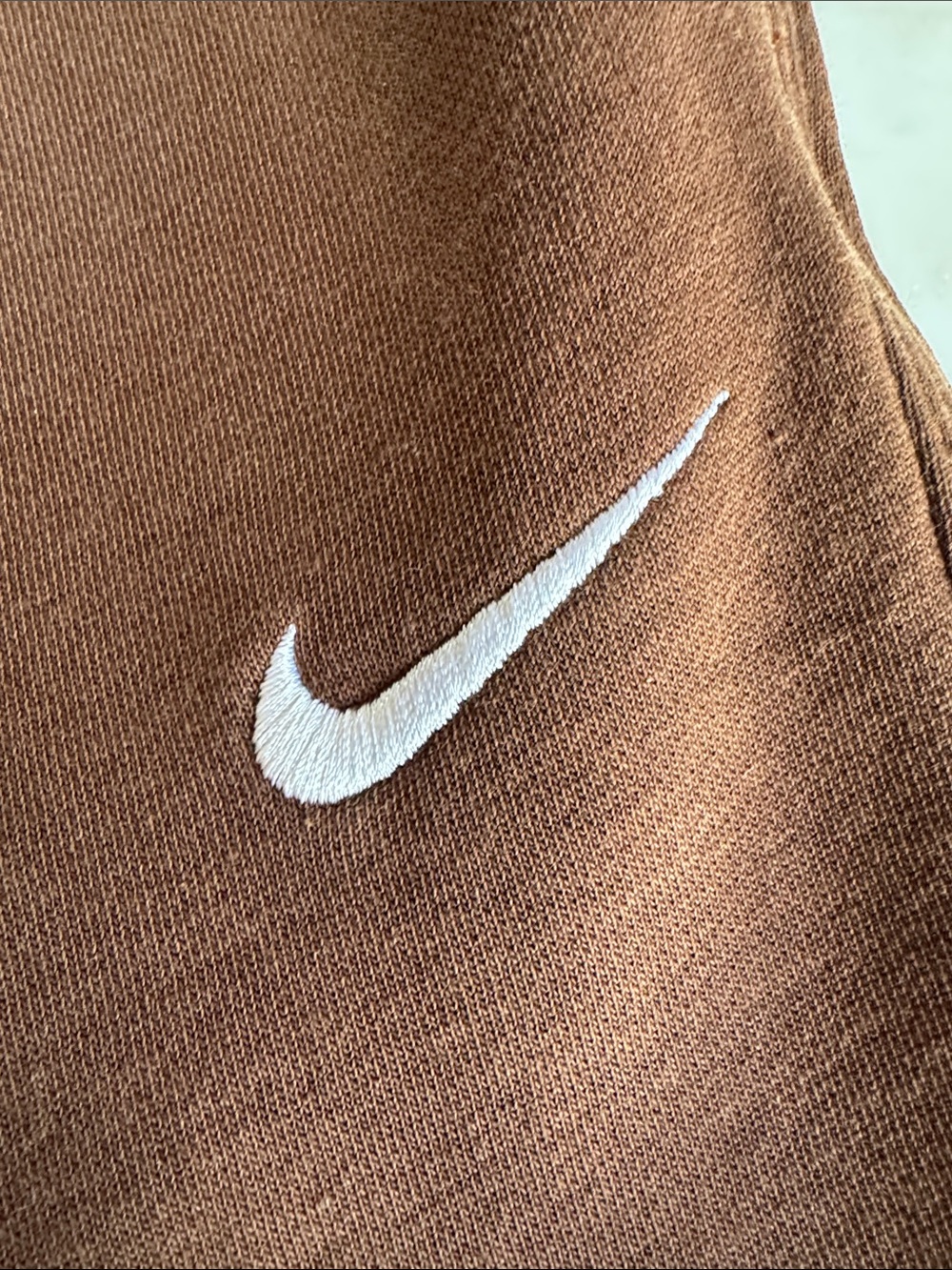 Nike Brown Fleece Joggers Track Suit Men’s Large - Picture 2 of 13